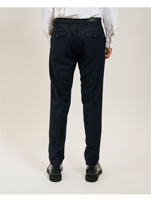 Michael Coal trousers with pleats and braces MICHAEL COAL | MCDEN3616016